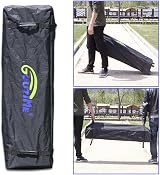 Goutime 3x6m Pop Up Canopy Gazebo Tent with 4 Sidewalls & Wheel Bag view 7