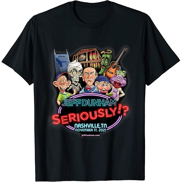 Amazon.com: Jeff Dunham Nashville, TN Shirt : Clothing, Shoes