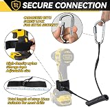 otuiaim Retractable Drill Lanyard 160cm 5KG Tool Tether Carabiner Safety Cord view 6