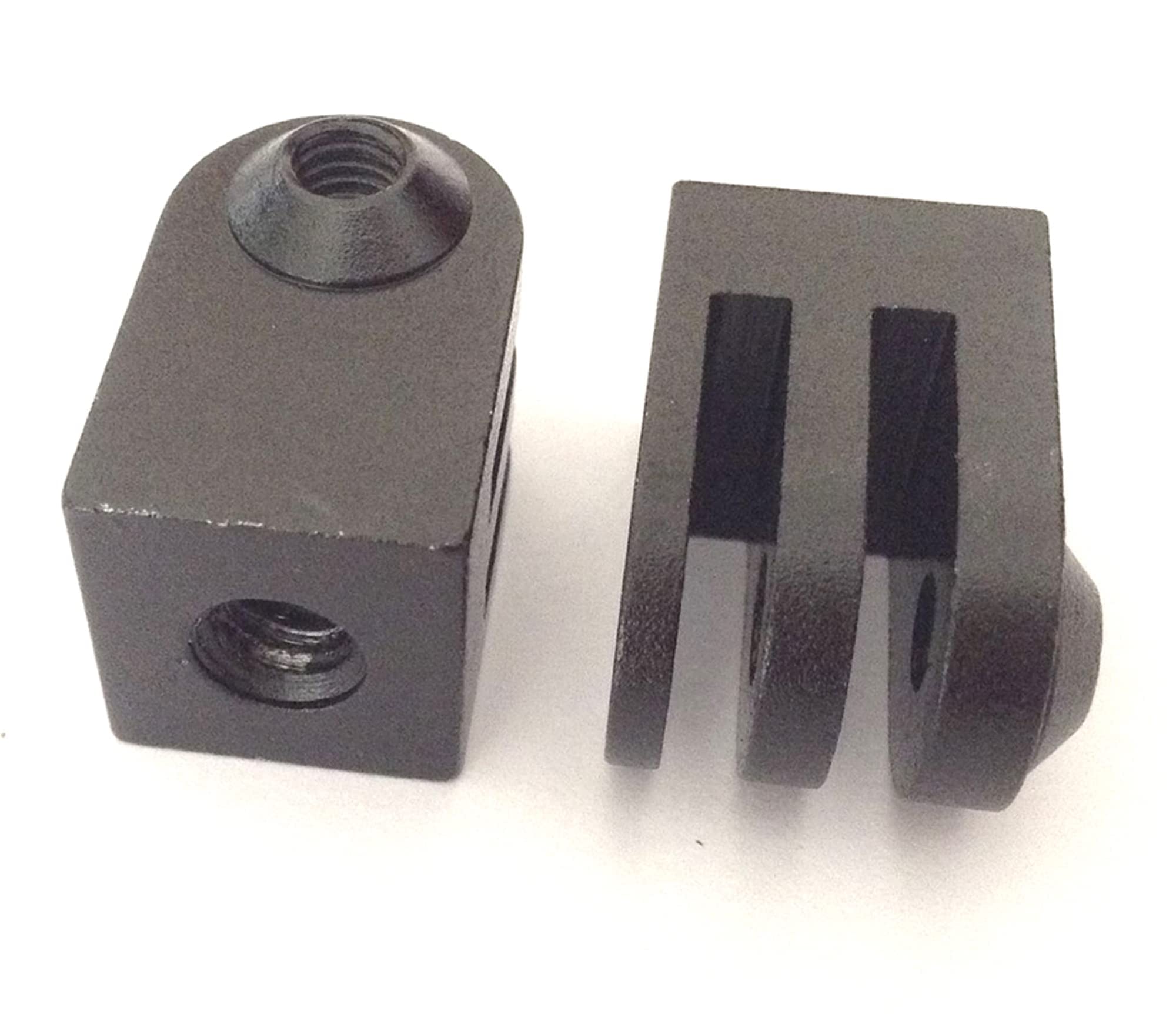 2x Camera Tripod Convert Adapter Connector Connect Switch Transfer Conversion CNC Fixed Seat 1/4 Universal Screw Holes For Gopro Series Outdoor Sports Cameras Parts Accessories