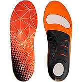Insoles for Hey Dude Men's and Women's Shoes Replacement, Footwear Inserts for Arch Support Inserts to Help Reduce Fatigue Cushion Shock Absorbing (L, Men 11-12.5/Women 12-13.5)