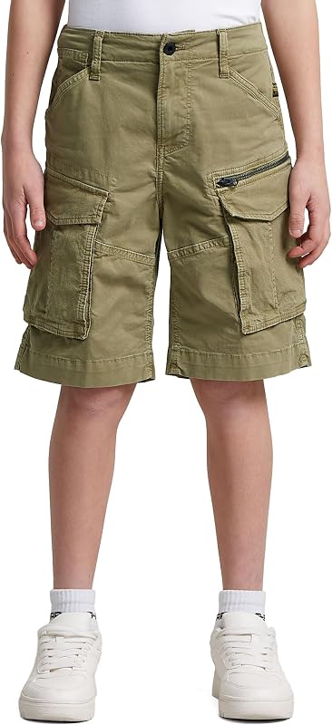 Jeans Knit pvt Ltd Rovic Zip 1 PM Pantaloncini, Verde (Ensis Green D29810-01-6057), 12 Anni Bambino