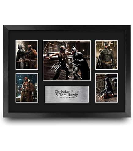 HWC Trading FR A4 Robert Pattinson The Batman Cadeaux Imprimé Signé Autographe Photo pour les fans de cinéma - A4 Encadré