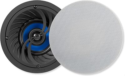 All-In-One 4” Bluetooth Ceiling Speaker Pair 25W IP44