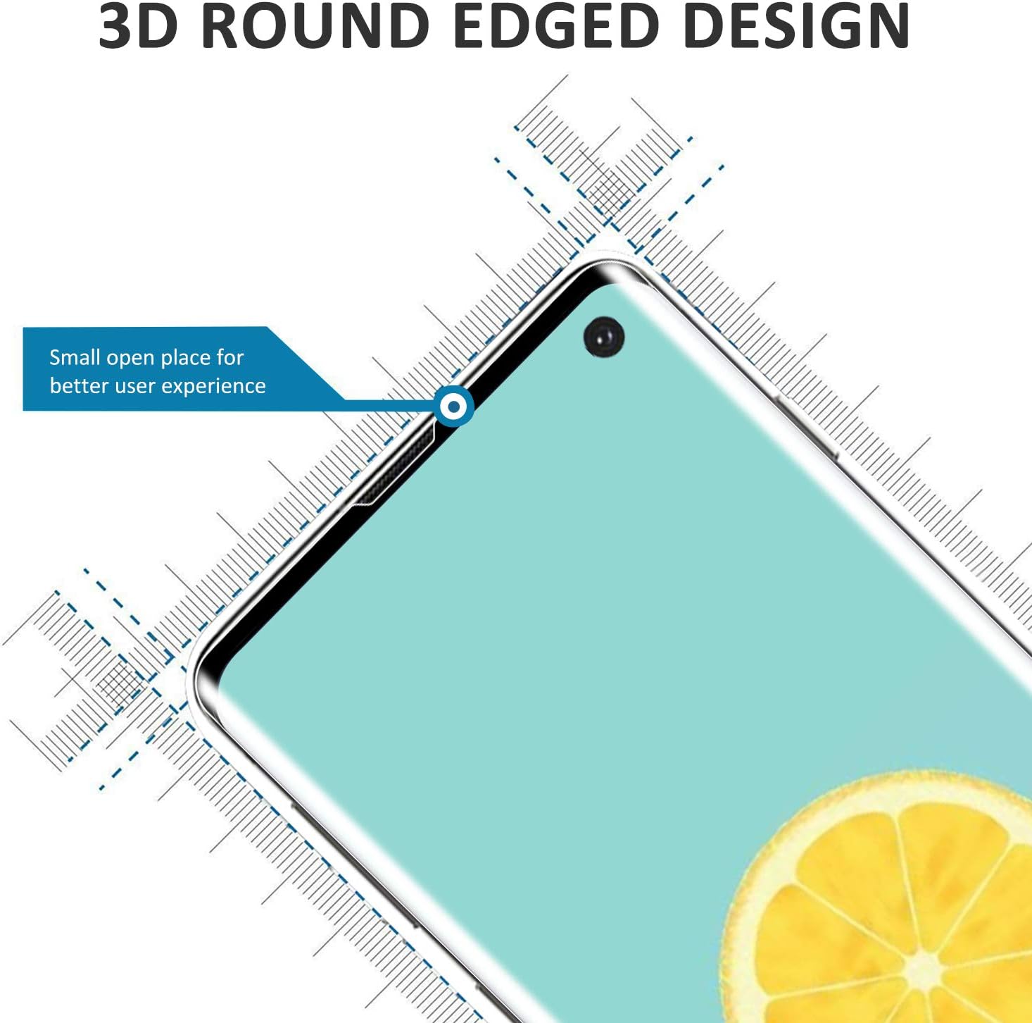 YLLYH S10 Screen Protector (2 Pack), S10 Tempered Glass - Image 4