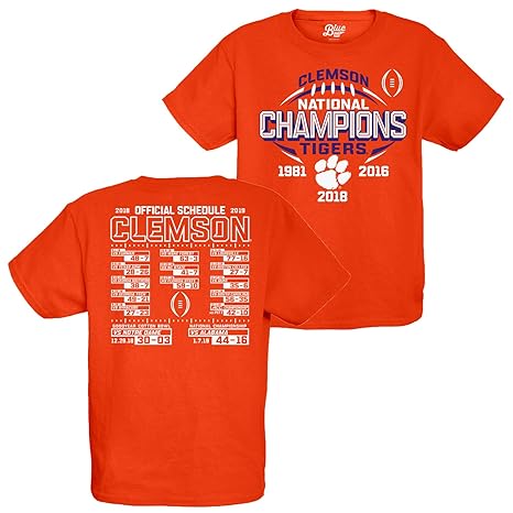 Amazoncom Clemson Tigers 2018 Football National Champions