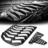 CUMART 2015-2023 Rear+Side Window Louvers Windshield Sun Shade Cover Lambo Style Matte Black Compatible with Ford Mustang 2015 2016 2017 2018 2019 2020 2021 2022 2023 Complete Set &hellip;
