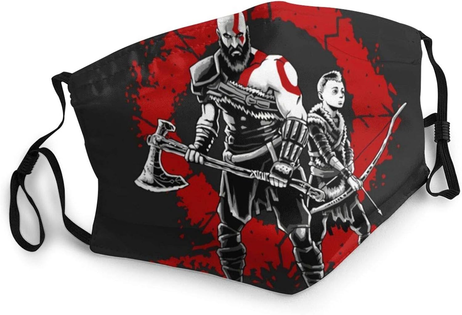 MasksGod of War Ragnarok Dust Washable Reusable with for Adults