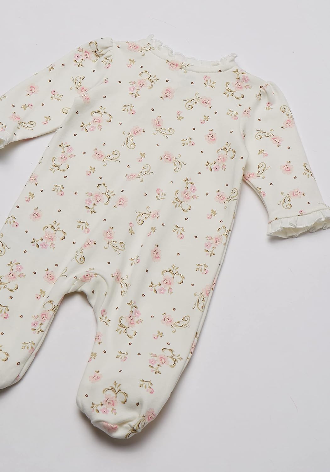 Little Me Baby Girls' Footie and Hat: Clothing