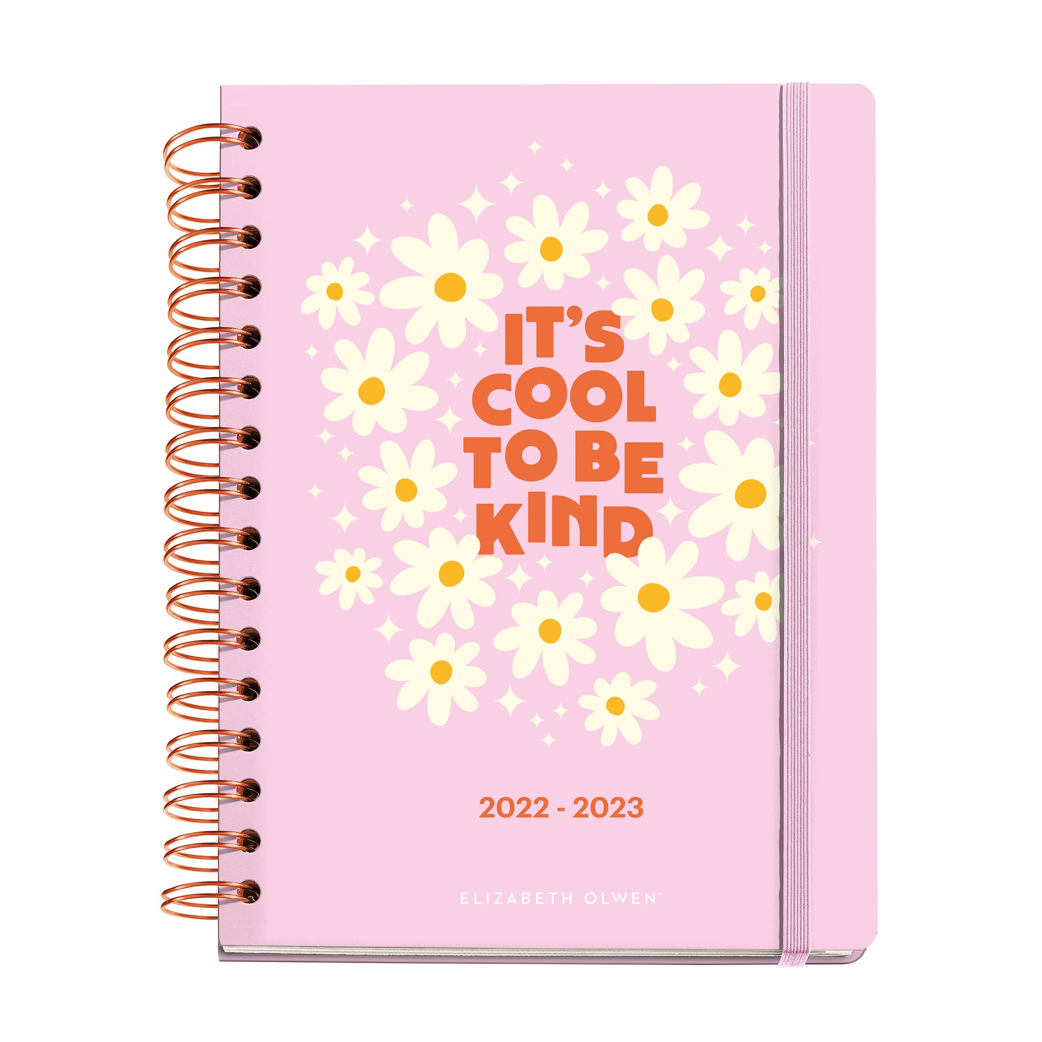 MIQUELRIUS - Calendar September 2022 June 2023 - Week Vista - Size 15.5 x 21.3 cm - Multilingual English, Spanish, Portuguese, Italian, French and German - Olwen - Be Kind