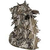North Mountain Gear Ghille Camouflage Leafy Hat with Mesh Face Mask