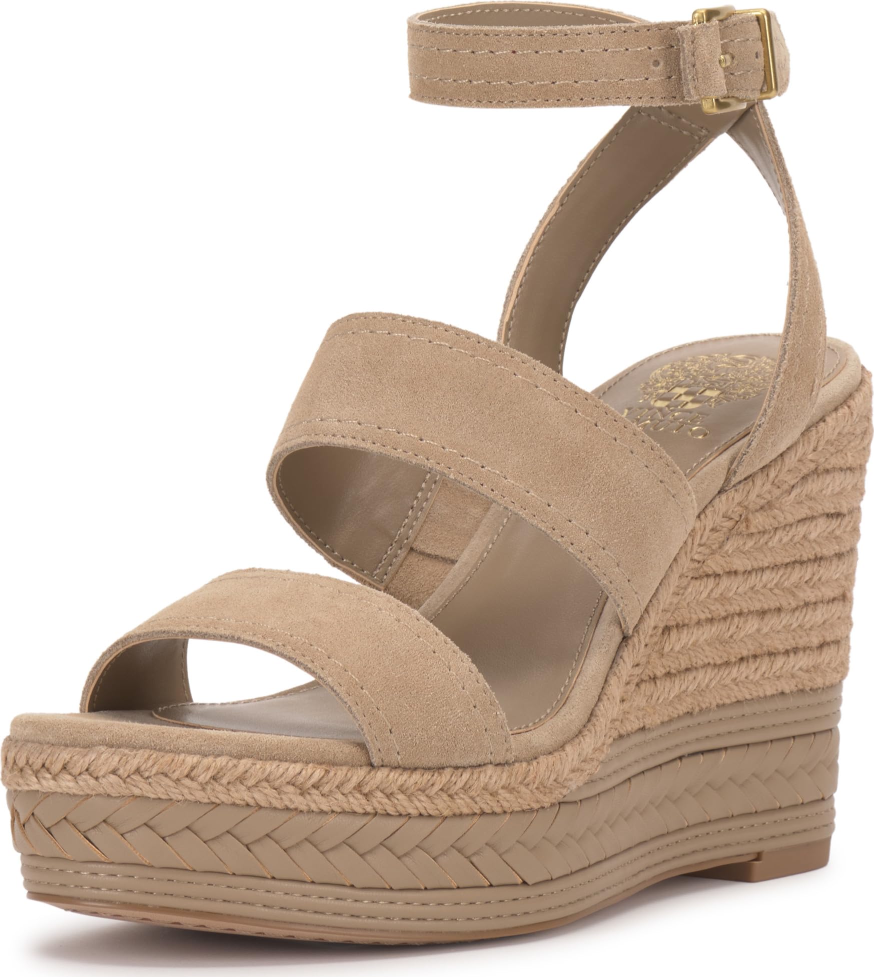 Vince Camuto Women’s Esmia Banded Espadrille Wedge Sandal