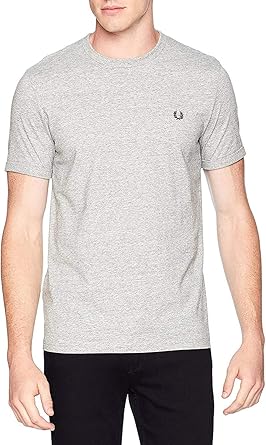 Fred Perry Ringer T Shirt Steel Marl T Shirt Xs Amazon De Bekleidung