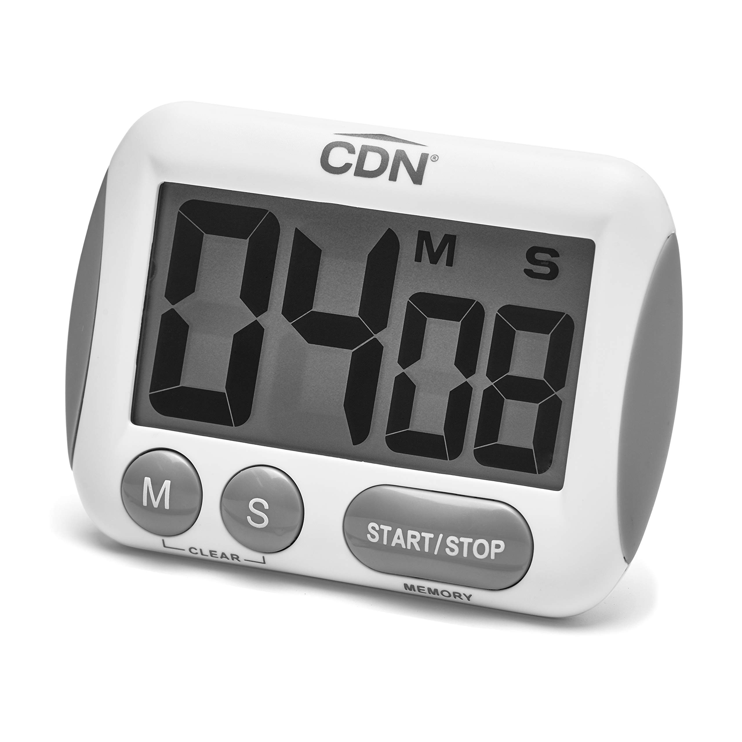 Photo 1 of CDN Extra-Big Digit Timer | Counts Up & Down, 100 Minutes by Minutes & Seconds, Extra-Large Digits, Loud Alarm, Stand, Hang, Magnet Mounting, Perfect for Batch Baking - TM15