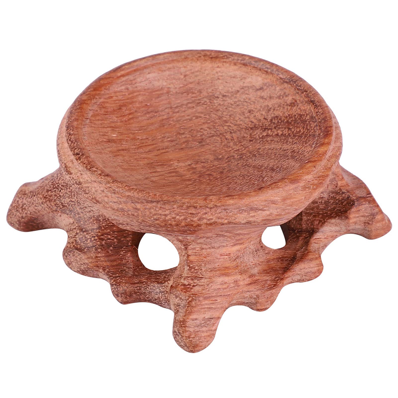 Crystal Ball Stands Egg Wooden Pallet Ball Wood Display Stands for Home Decoration Office Desktop Gifts Ornaments