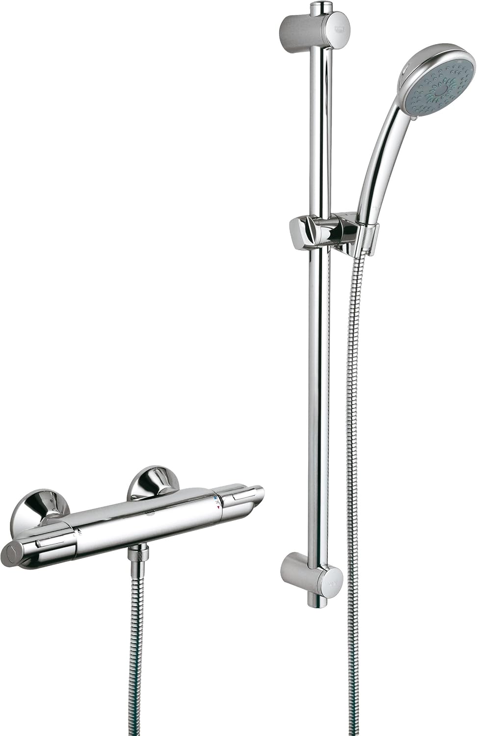 Grohe Mitigeur Thermostatique Avec Ensemble De Douche Precision Trend 34237000 Import Allemagne Amazon Fr Bricolage