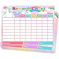 Chore Chart for Kids Dry Erase Reward Chart Reusable Self-Adhesive Behavior Chart for Home Classroom,Cute Unicorn Chore Chart 10 Pack,14.5 x 11 Inches