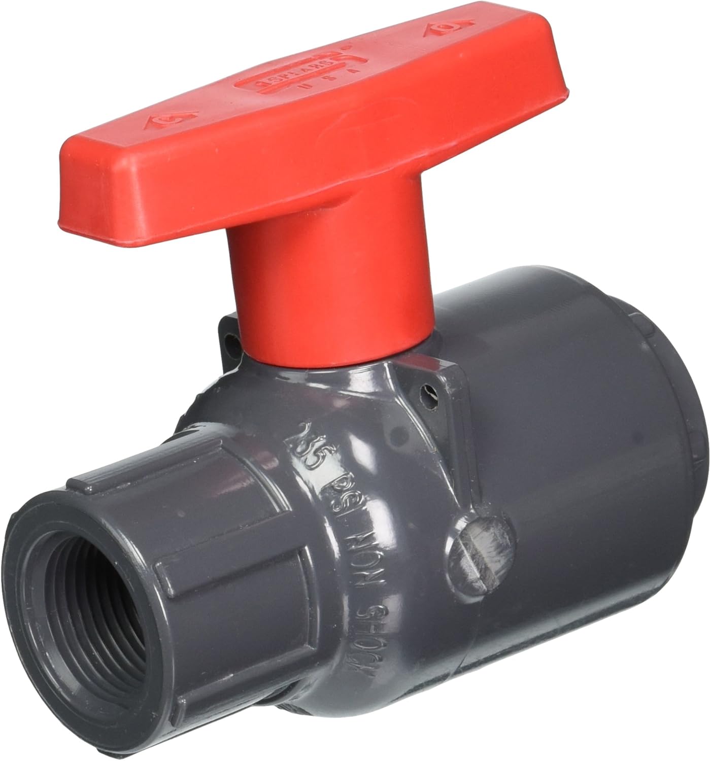 Spears 2131007 PVC Schedule 80 Compact Ball Valves Industrial Pipe Fittings