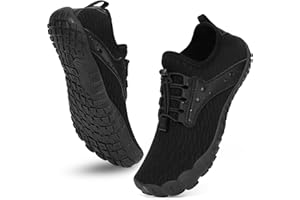 Yoyumtz Hike Barefoot Shoes - Women's & Men's Minimalist Water Shoes - Quick Dry, Breathable & Non-Slip - Wide Toe - Running, Hiking, Beach, Aqua, Surf
