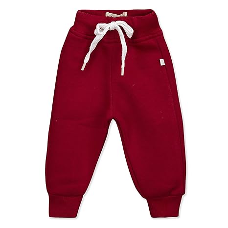maroon baby pants