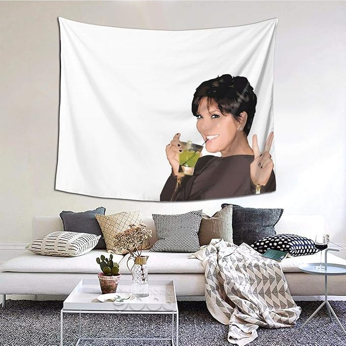 Gyaiaer Kris Jenner Tapestry Boutique Wall Hanging Tapestry