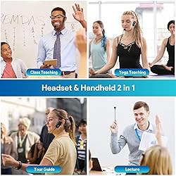 1Mii Wireless Microphone Headset, 2.4G Wireless