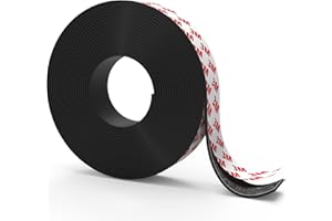 FAMIRON Magnetic Tape, 15 Feet Magnet Tape Roll, Magnetic Strips Heavy Duty Perfect for Wall, DIY, Art Projects & Fridge (1 Inch x 15 FT (1Pcs))