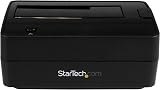 StarTech Single Bay USB 3.1 eSATA to SATA Hard Drive Dock 10Gbps SSD HDD Dock view 2
