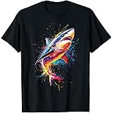 Colorful Shark Lover T-Shirt