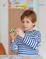 ROXENDA Dodecahedron Cube Pentagon Speed Cube Carbon Fiber Sticker view 6