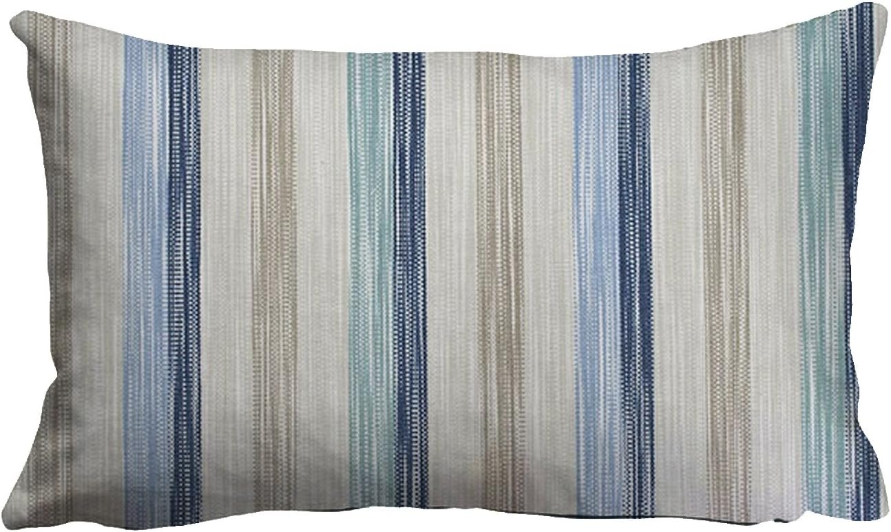 Rufflette PASSCUSH64 Passion Verve Cushion, Cotton Powder Blue, 40 x 40 x 60 cm