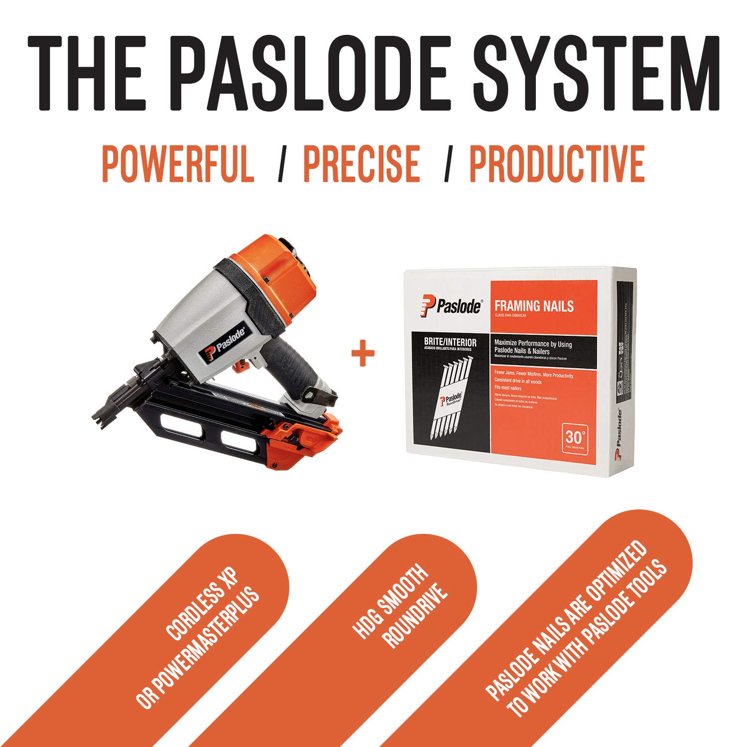 Nailers & Staple Guns Home & Garden Paslode 23/8 x .113 inch 30 Degree