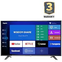 Impex 114 cm (45 Inches) Full HD Smart LED TV GLORIA 45 SMART (Black) (2019 Model)