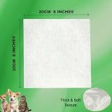 Pet Guru 100% Plastic Free Pet Wipes Unscented 100 Wipes Biodegradable view 4
