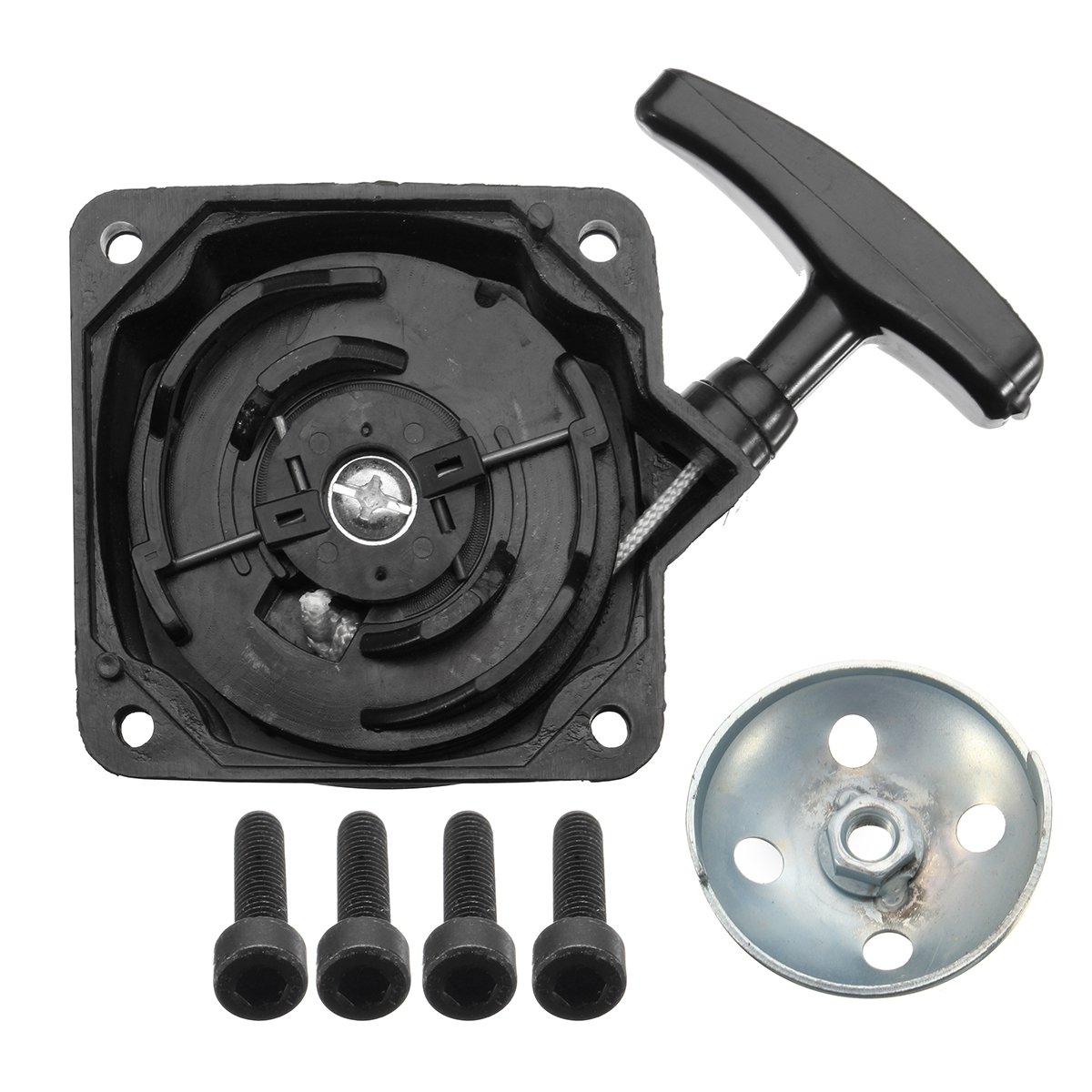 MOMOALA Alamor 49cc 50cc DR50 Pullstart Pull Cord Start Shim with Bolts Midi Dirt Bike Moto