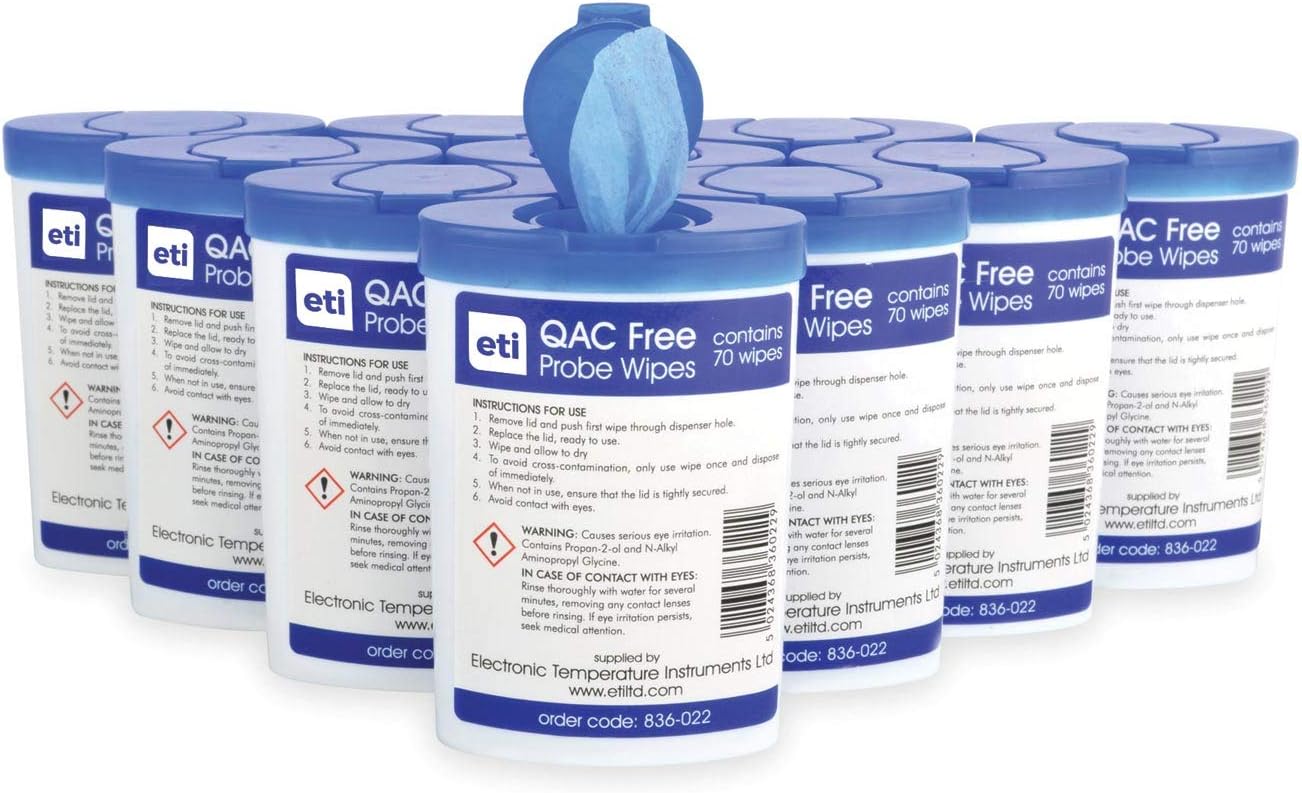 10 tubs of 70 anti bacterial wipes
