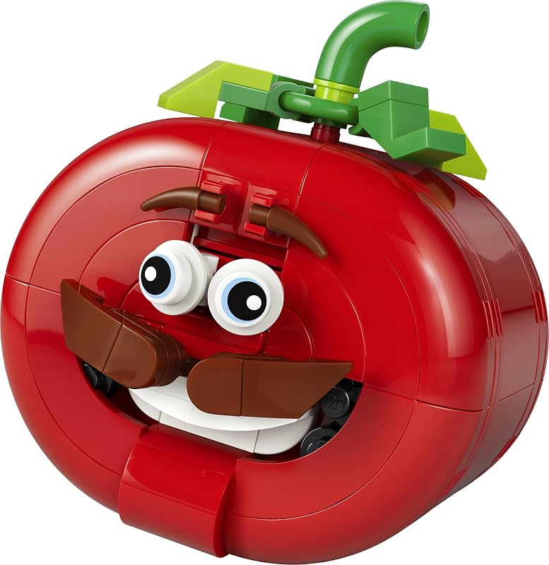 Fortnite Monsieur Tomate - Jouet de Construction - Figurine Interactive avec Restaurant - Décoration de Chambre d'enfant ou de Bureau - Cadeau Gaming pour Garçon, Fille dès 10 Ans ou Fan 77079 — photo 8 sur 8