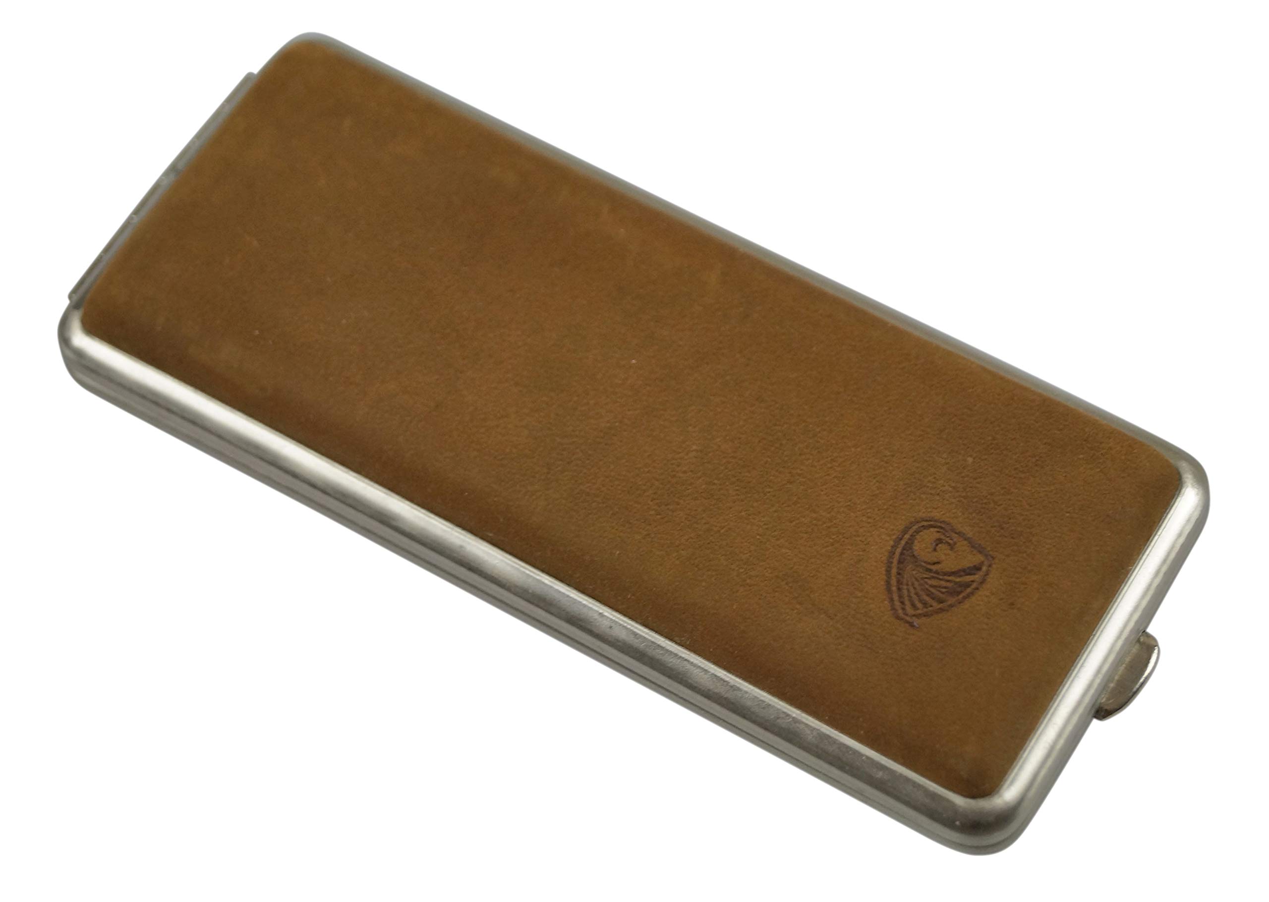 GERMANUS Cigarette Case Made in Germany Slim Beef 85 to 100 mm