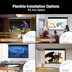 NothingProjector Projector Screen, 120 inch