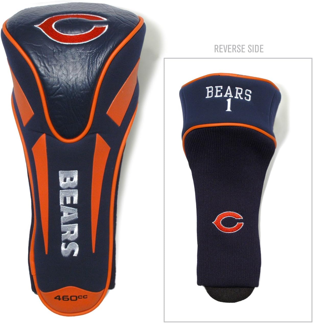 Team Golf NFL Chicago Bears Golf Club Single Apex Driver Headcover, Fits All Oversized Clubs, Truly Sleek Design : Sports Fan Golf Club Head Covers : Sports & Outdoors