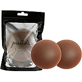 Pasted Nip Nipple Covers for Women | Waterproof, Sweatproof, Hypoallergenic | Ultra Thin, Seamless & Flashproof | 30 + Wears