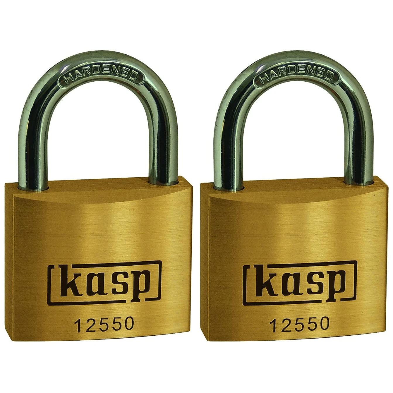 Kasp 125 Premium Brass Padlock - 50 Millimeters - Twin