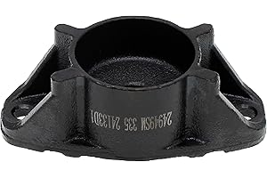 Dorman 924-412HP Shock Mount for Select Ford/Lincoln/Mazda Models, Black (OE FIX) Ready To Paint If Needed