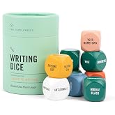 Two Tumbleweeds Writing Dice - Story Prompts to Beat Writer's Block | A highly giftable creative writing tool for Teens &amp; Adults &ndash; Gift for Authors, Teachers &amp; Storytellers &ndash; Set of 9 Dice