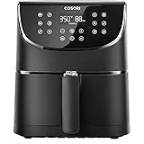 COSORI Air Fryer Max XL(100 Recipes) Digital Hot Oven Cooker, One Touch Screen with 13 Cooking Functions, Preheat and Shake R
