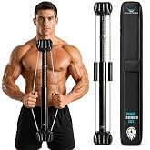 Bullworker Bow Classic 36" Isometric Exercise Equipment, Portable Home Gym | Customized Variable Resistance, Chest and Arm Trainer, Full Body Strength Trainer, Shoulder Exerciser