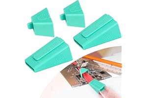 TIGARI Bias Tape Maker, 2 Pack Fabric Tube Maker for Jelly Rolls Rugs Tool with Needle Threader and Seam Ripper, Upgraded Multifunctional DIY Sewing Supplies and Accessories