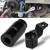 For Honda Crank Pulley Tool 19mm Harmonic Balancer Socket &amp; 50mm Crankshaft Crank Pulley Wrench Holder Removal Holding Spanner Kit For Acura and Honda Engines, Deep Counter-Weighted Socket Tools