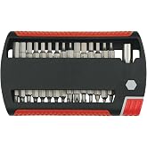 Wiha 79495 XLSelector Bit Set, 31 Piece | Slotted, Phillips, Torx and Hex Bits, Magnetic Holder, Storage Case