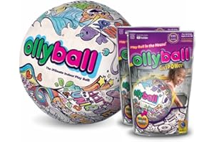 Ollyball Girl Power! The Ultimate Indoor Colorable Play Ball for Kicking and Coloring in The House!